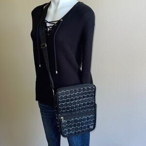 Lug Polyester Messenger Crossbody Travel Bag